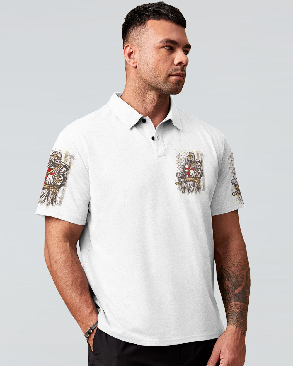 A Warrior Of Christ Men's All Over Print Shirt - Yhhn1508241