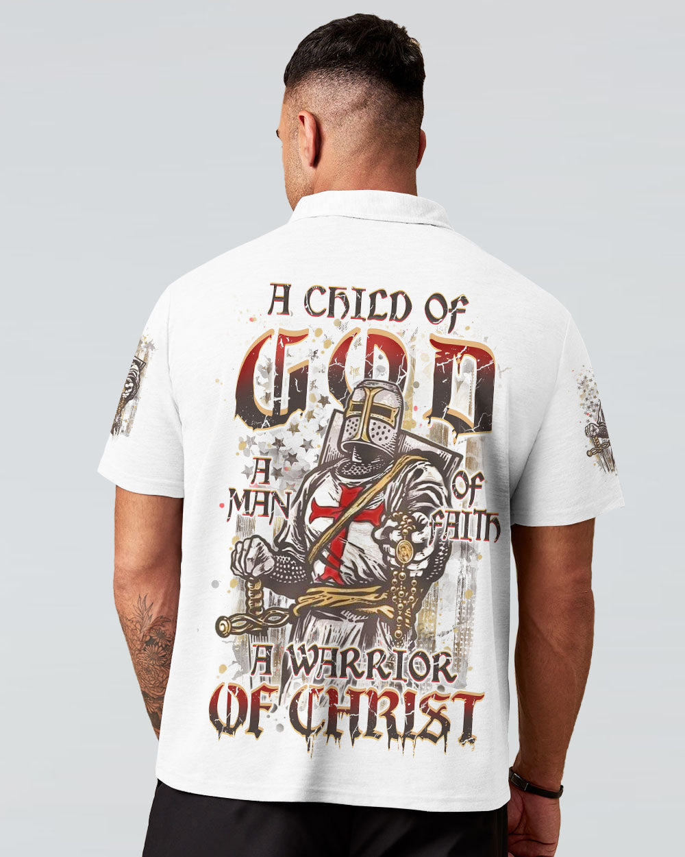 A Warrior Of Christ Men's All Over Print Shirt - Yhhn1508241