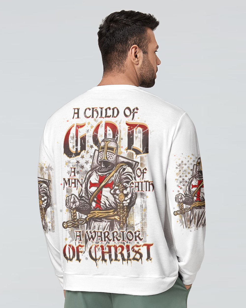 A Warrior Of Christ Men's All Over Print Shirt - Yhhn1508241