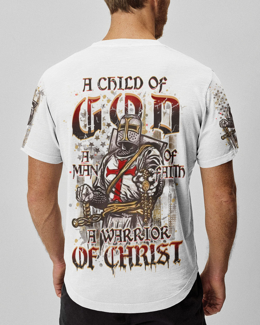 A Warrior Of Christ Men's All Over Print Shirt - Yhhn1508241