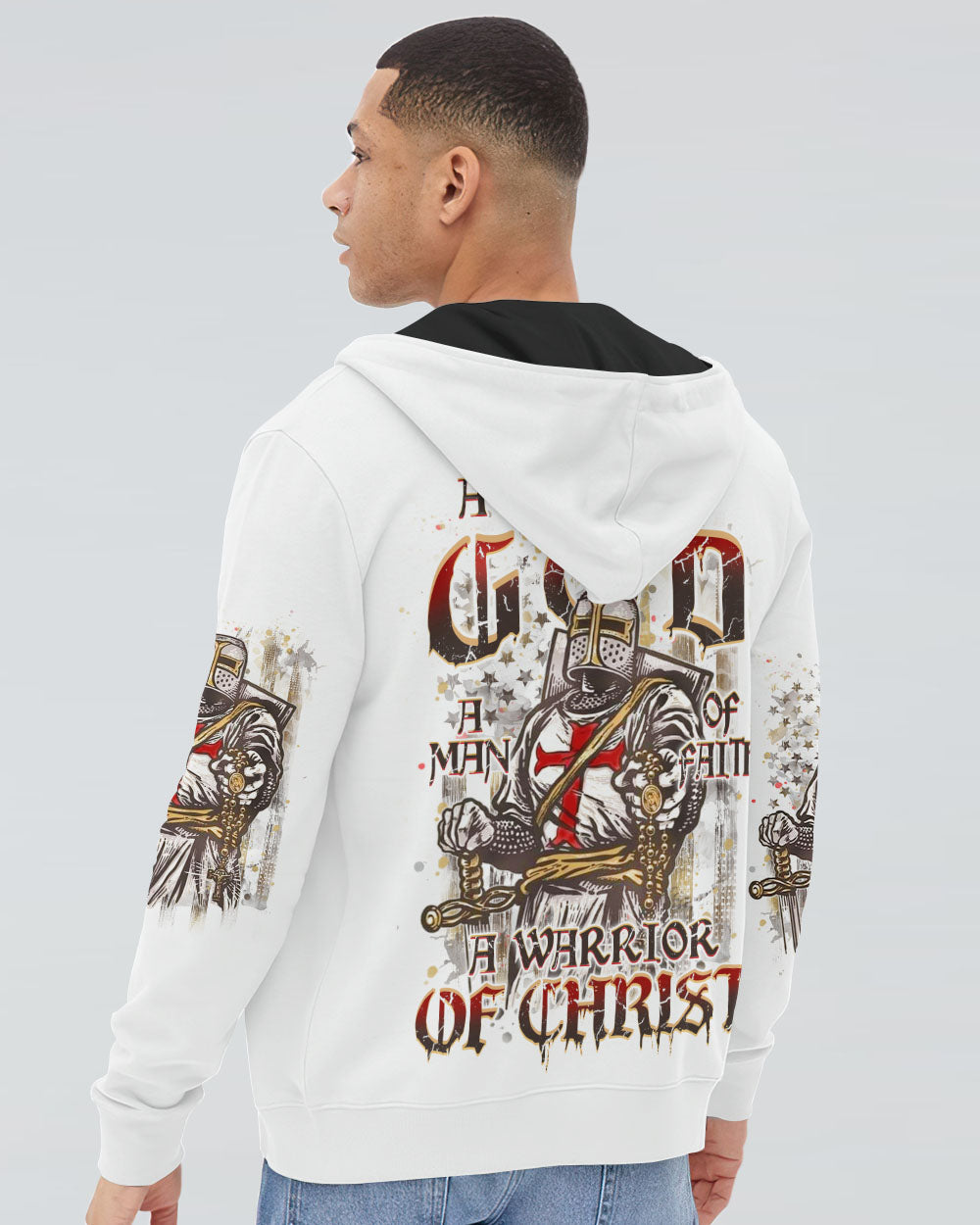 A Warrior Of Christ Men's All Over Print Shirt - Yhhn1508241