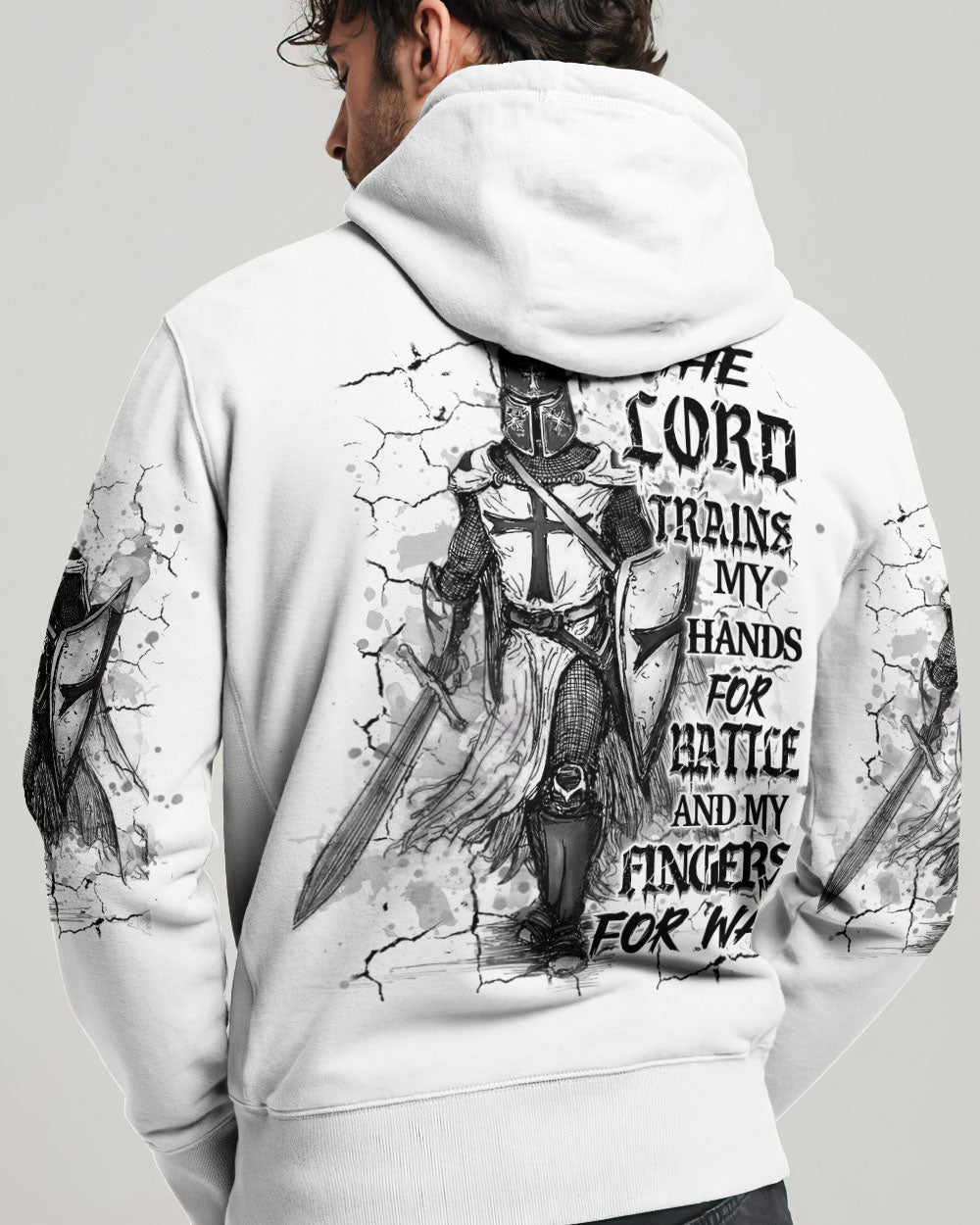 The Lord Trains My Hands Men's All Over Print Shirt - Yhhn1702353