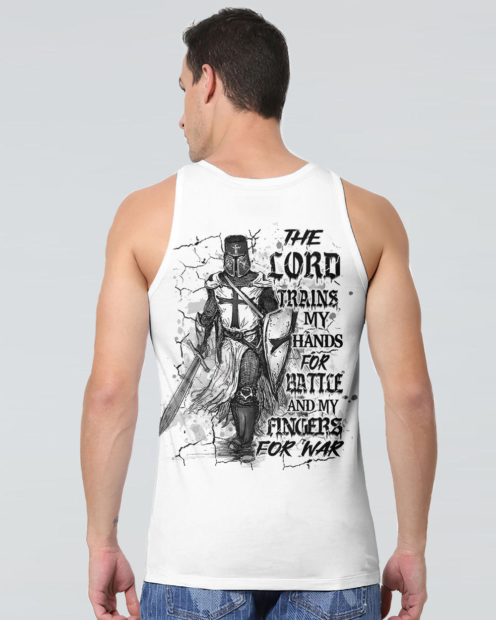 The Lord Trains My Hands Men's All Over Print Shirt - Yhhn1702353