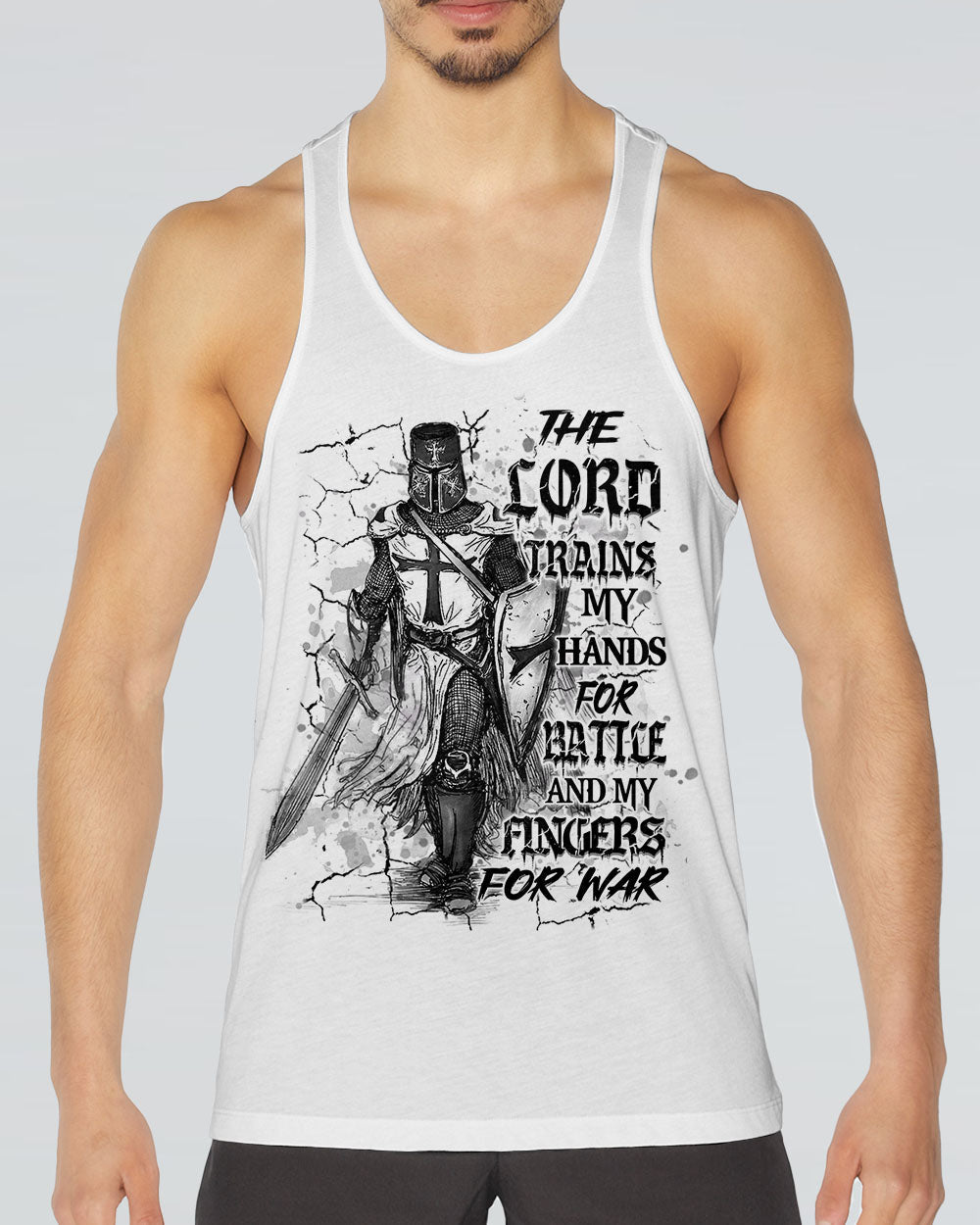 The Lord Trains My Hands Men's All Over Print Shirt - Yhhn1702353