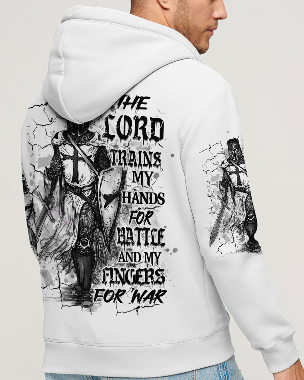 The Lord Trains My Hands Men's All Over Print Shirt - Yhhn1702353