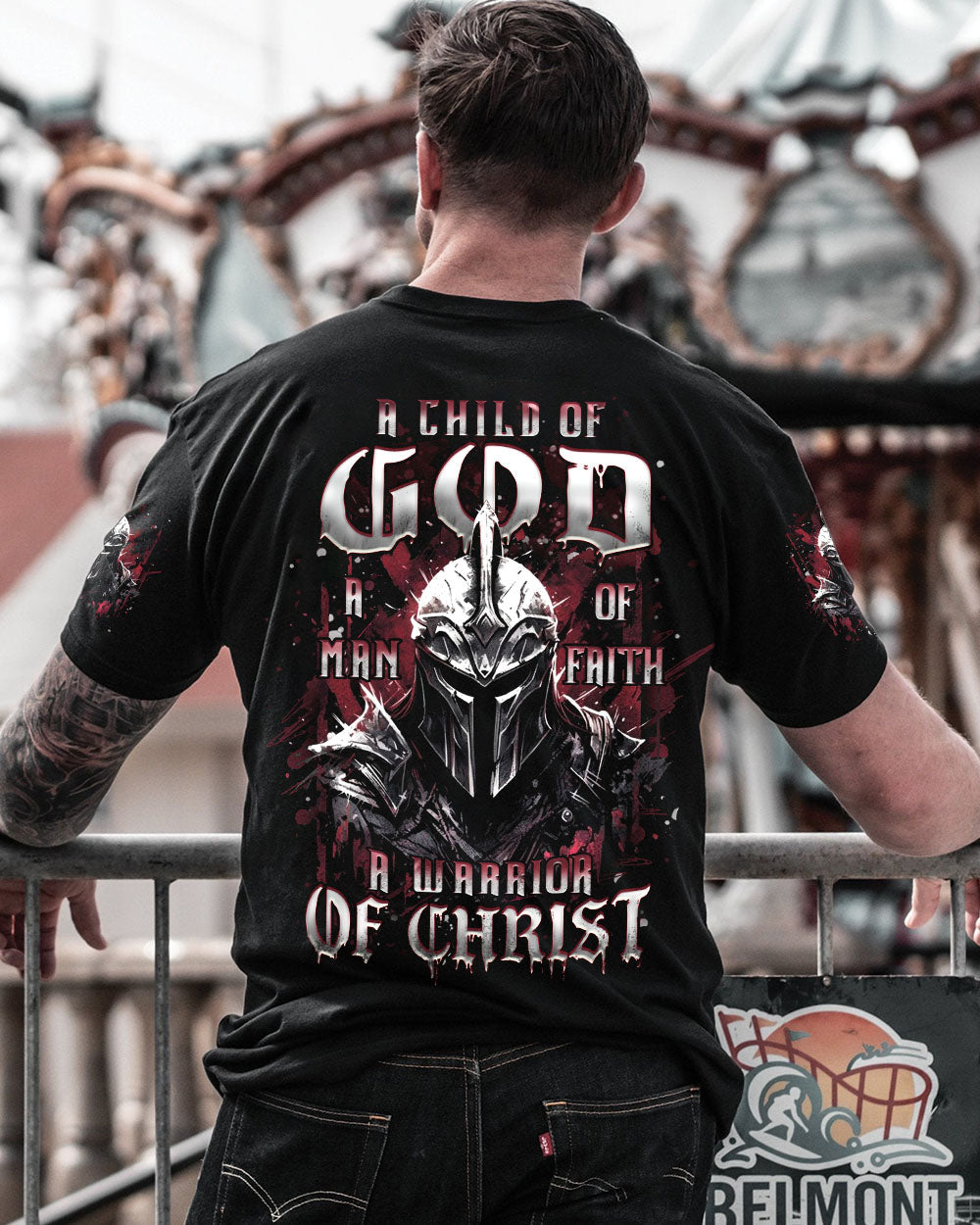 A Warrior Of Christ Men's All Over Print Shirt - Yhhn1707243