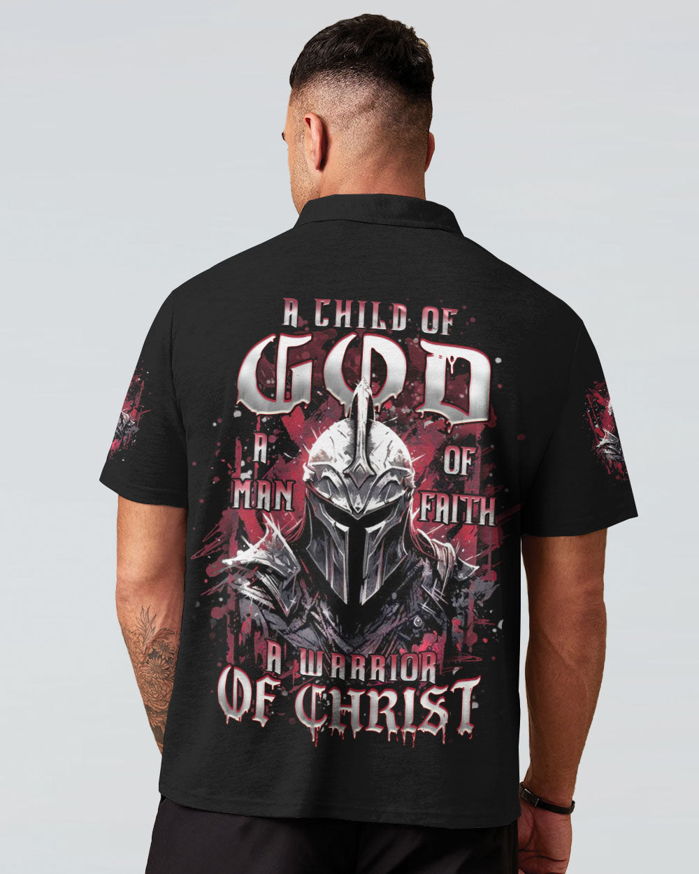 A Warrior Of Christ Men's All Over Print Shirt - Yhhn1707243