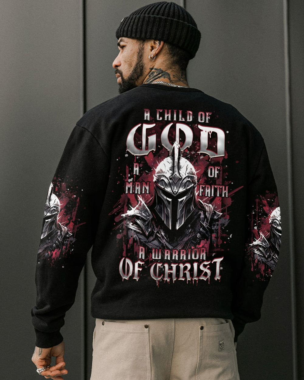 A Warrior Of Christ Men's All Over Print Shirt - Yhhn1707243