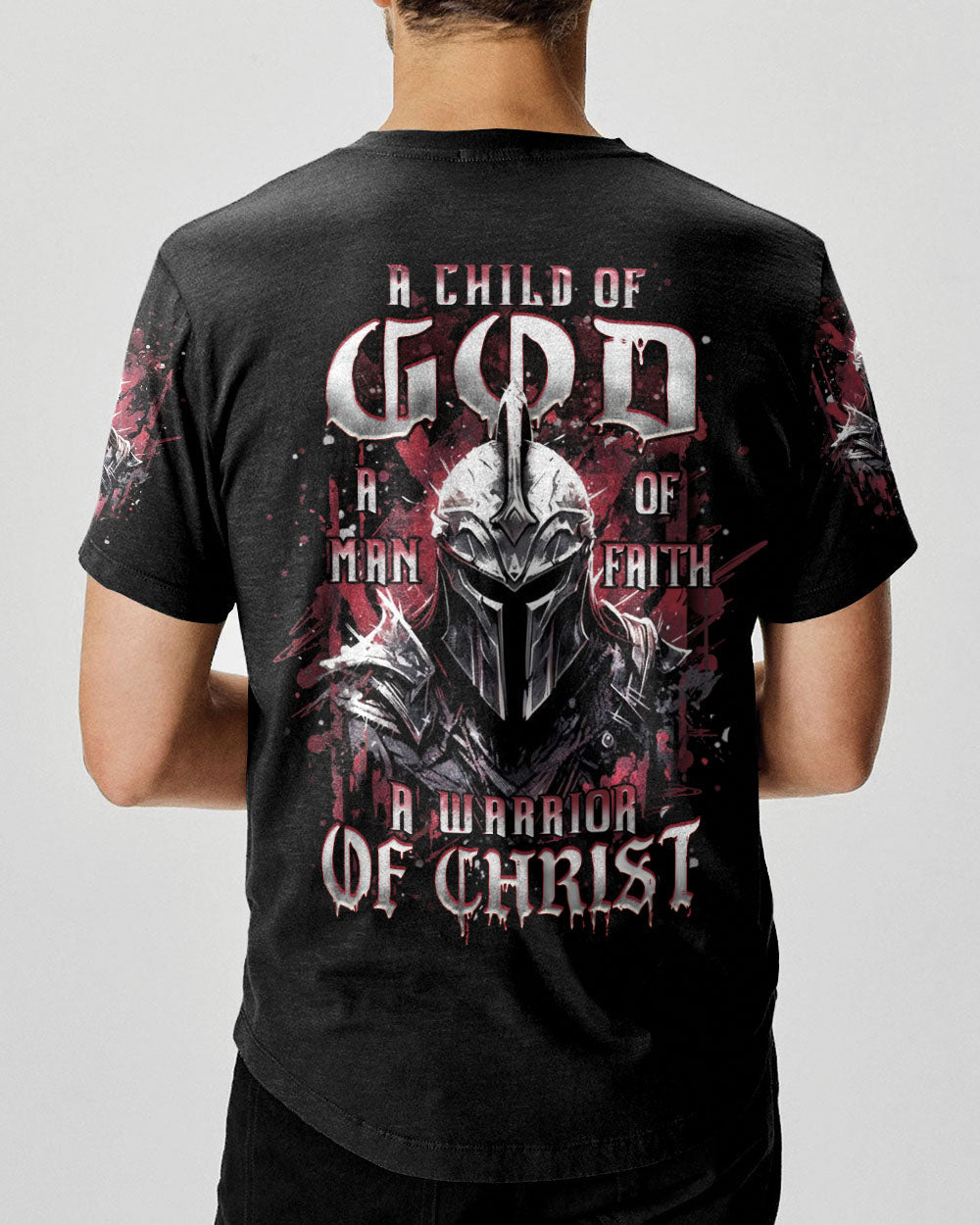 A Warrior Of Christ Men's All Over Print Shirt - Yhhn1707243