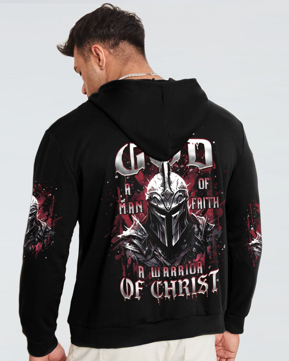 A Warrior Of Christ Men's All Over Print Shirt - Yhhn1707243