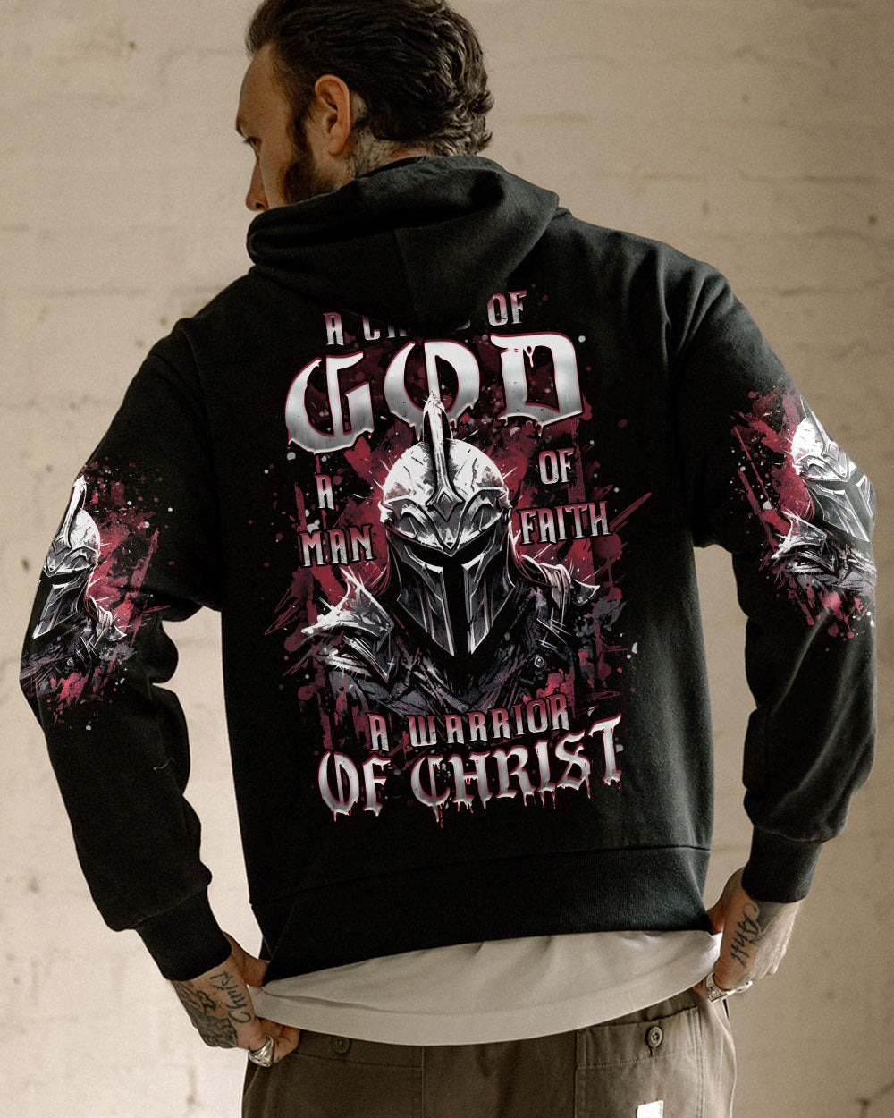 A Warrior Of Christ Men's All Over Print Shirt - Yhhn1707243