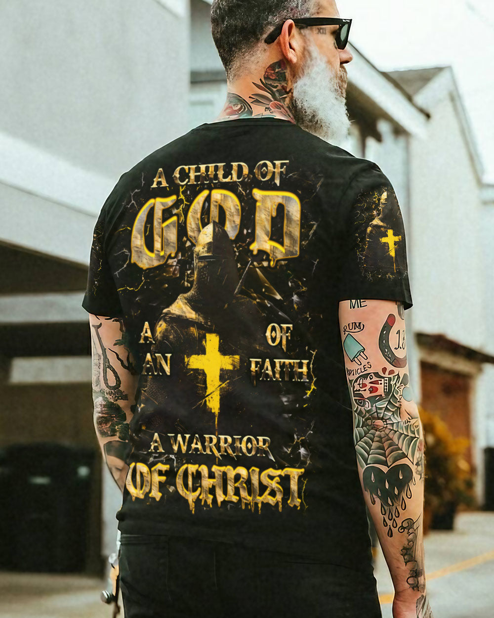 A Warrior Of Christ Men's All Over Print Shirt - Yhhn1712243