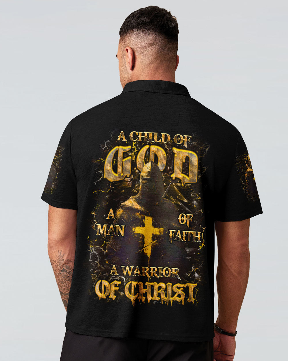 A Warrior Of Christ Men's All Over Print Shirt - Yhhn1712243