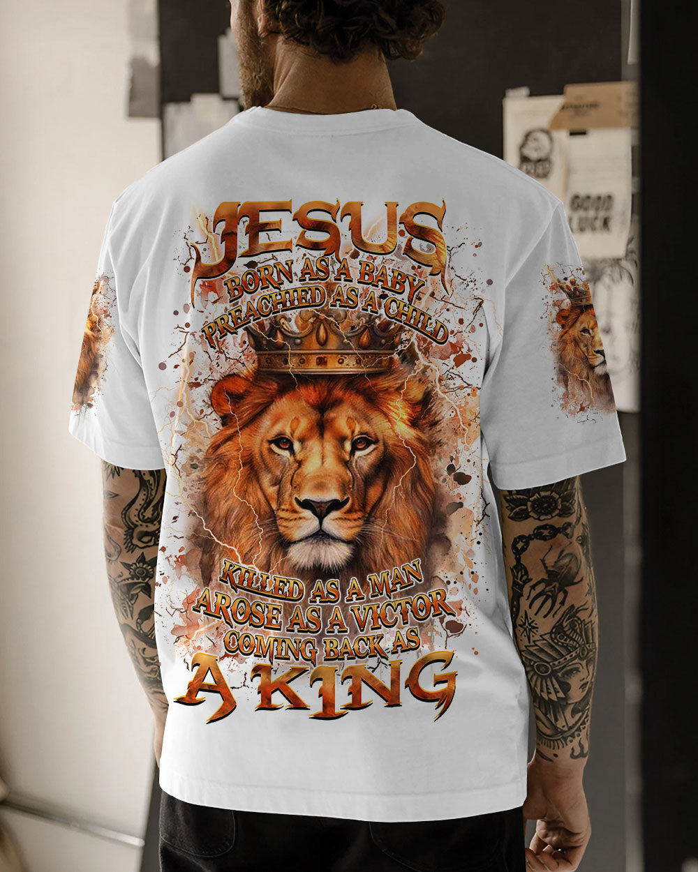 Coming Back As A King Men's All Over Print Shirt - Yhhn1809244