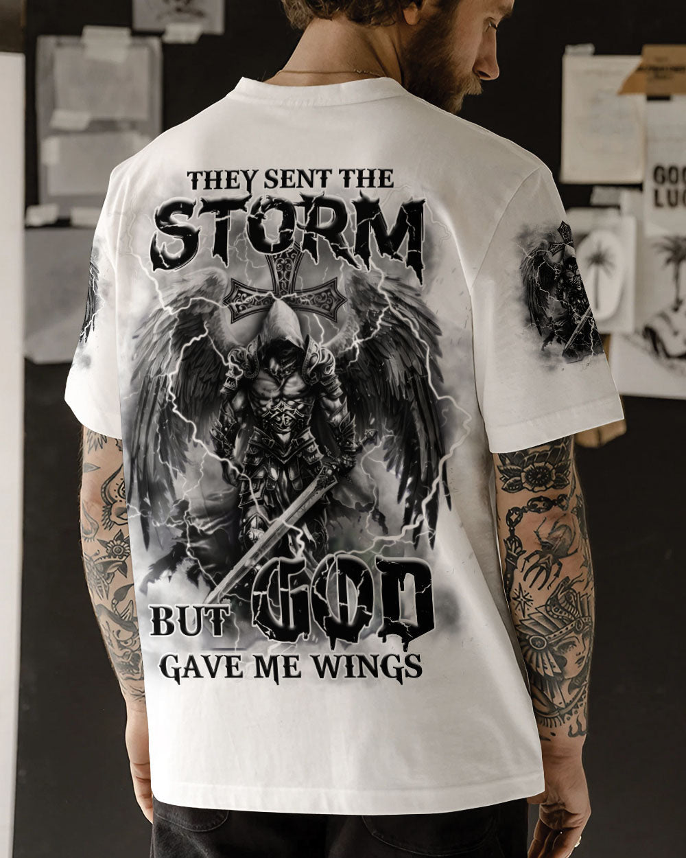 They Sent The Storm Men's All Over Print Shirt - Yhhn2002253