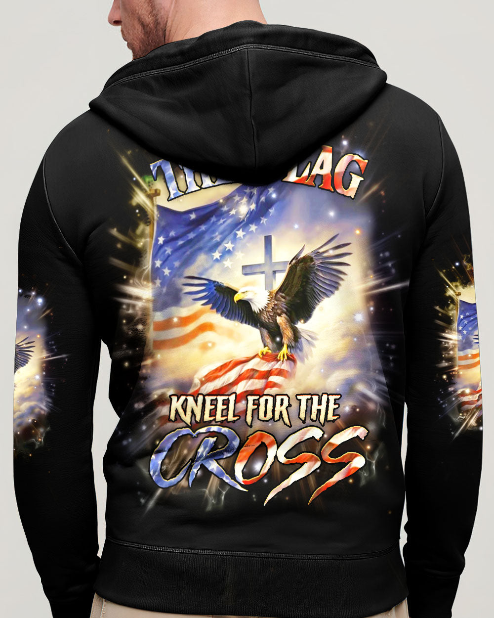 Stand For The Flag Kneel For The Cross Men's All Over Print Shirt - Yhhn2009241