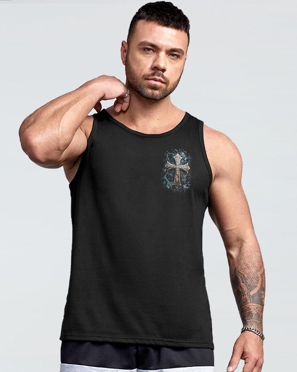 Stand For The Flag Kneel For The Cross Men's All Over Print Shirt - Yhhn2101251