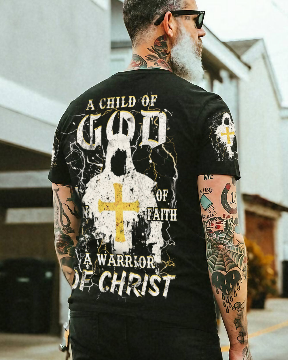 A Warrior Of Christ Men's All Over Print Shirt - Yhhn2301253