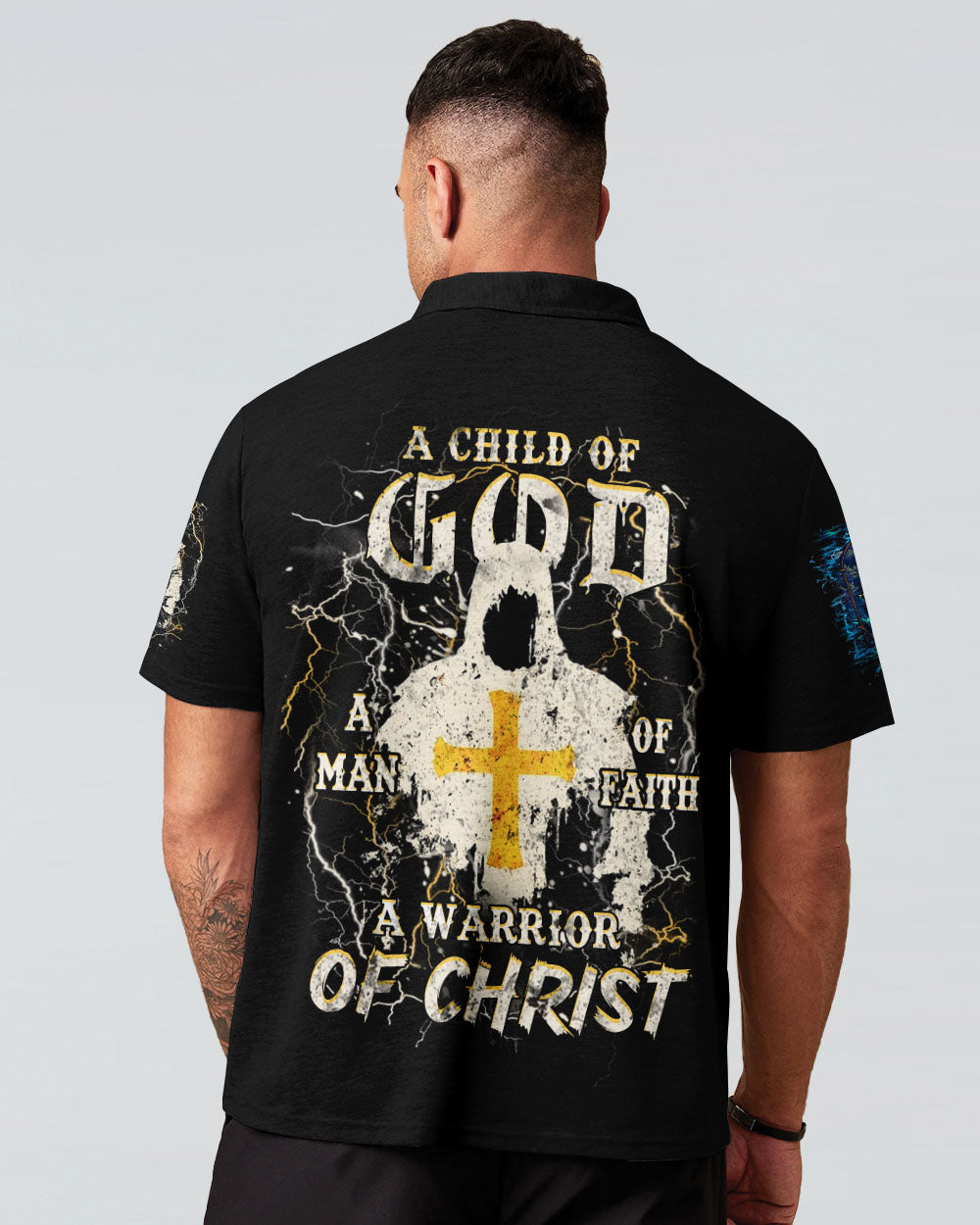 A Warrior Of Christ Men's All Over Print Shirt - Yhhn2301253