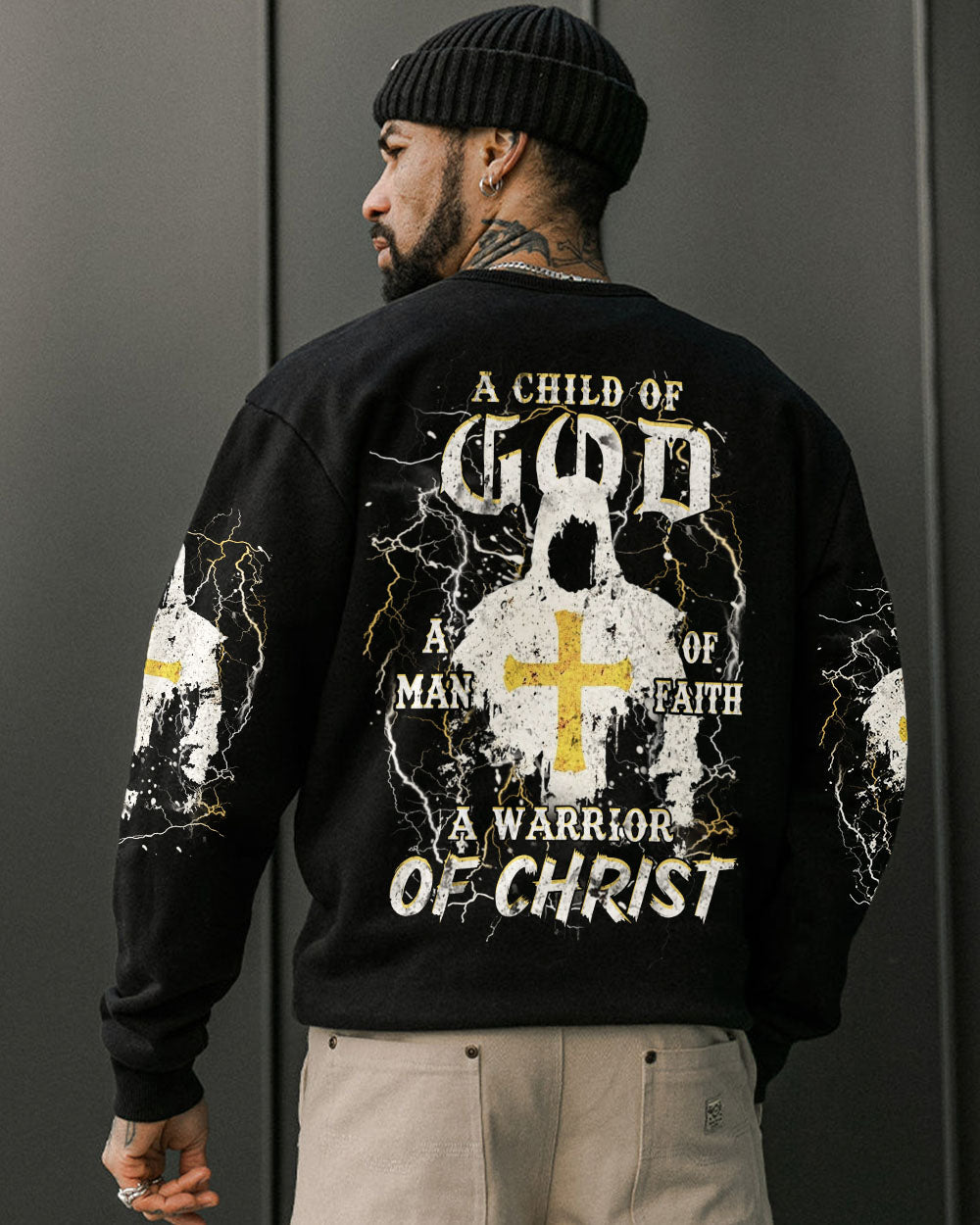 A Warrior Of Christ Men's All Over Print Shirt - Yhhn2301253