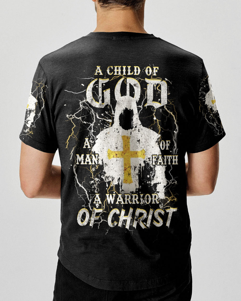 A Warrior Of Christ Men's All Over Print Shirt - Yhhn2301253