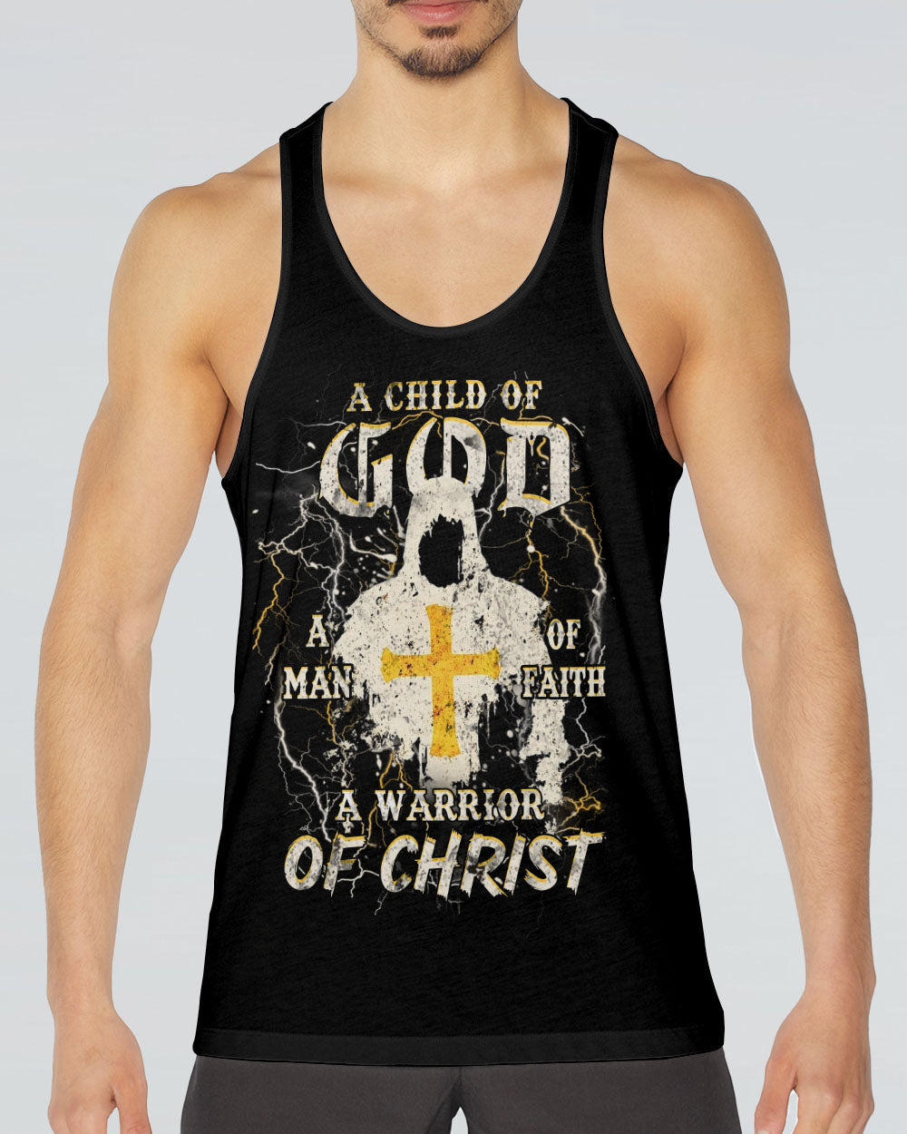 A Warrior Of Christ Men's All Over Print Shirt - Yhhn2301253