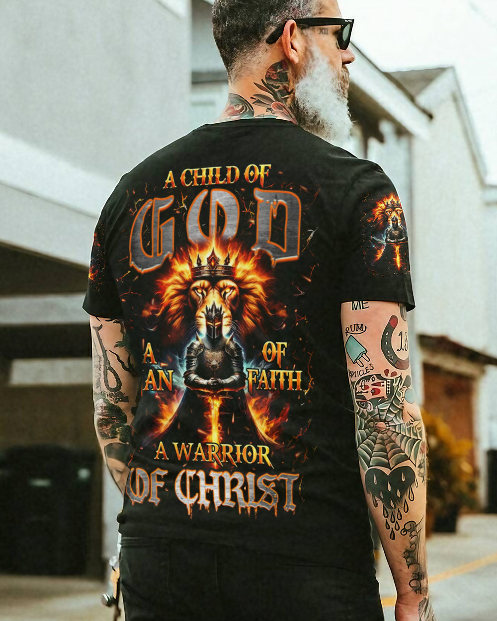 A Warrior Of Christ Men's All Over Print Shirt - Yhhn2308242