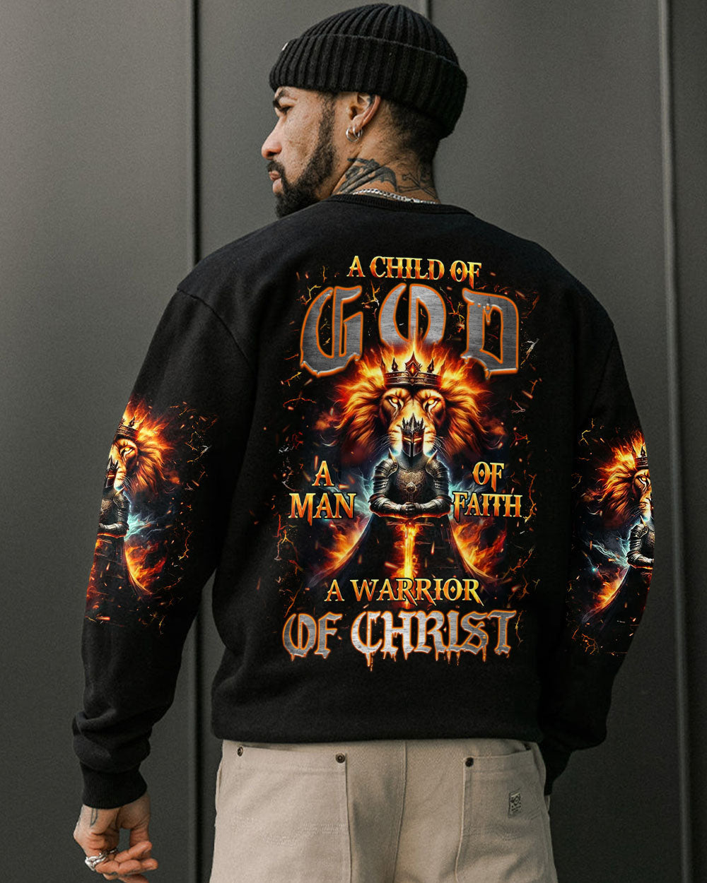 A Warrior Of Christ Men's All Over Print Shirt - Yhhn2308242