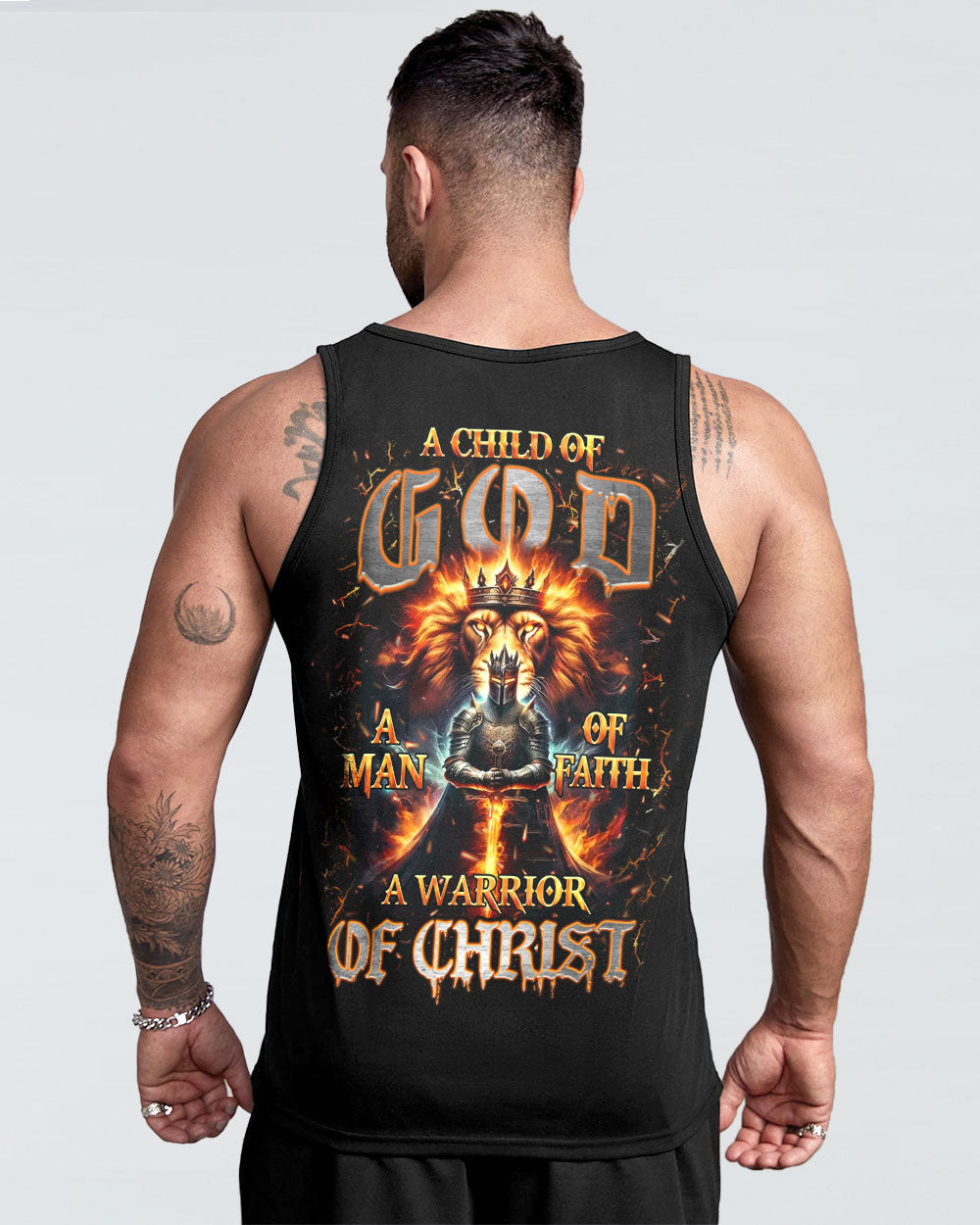 A Warrior Of Christ Men's All Over Print Shirt - Yhhn2308242