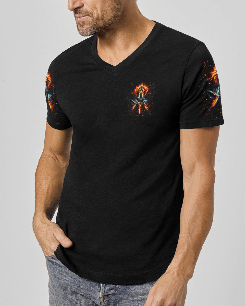 A Warrior Of Christ Men's All Over Print Shirt - Yhhn2308242