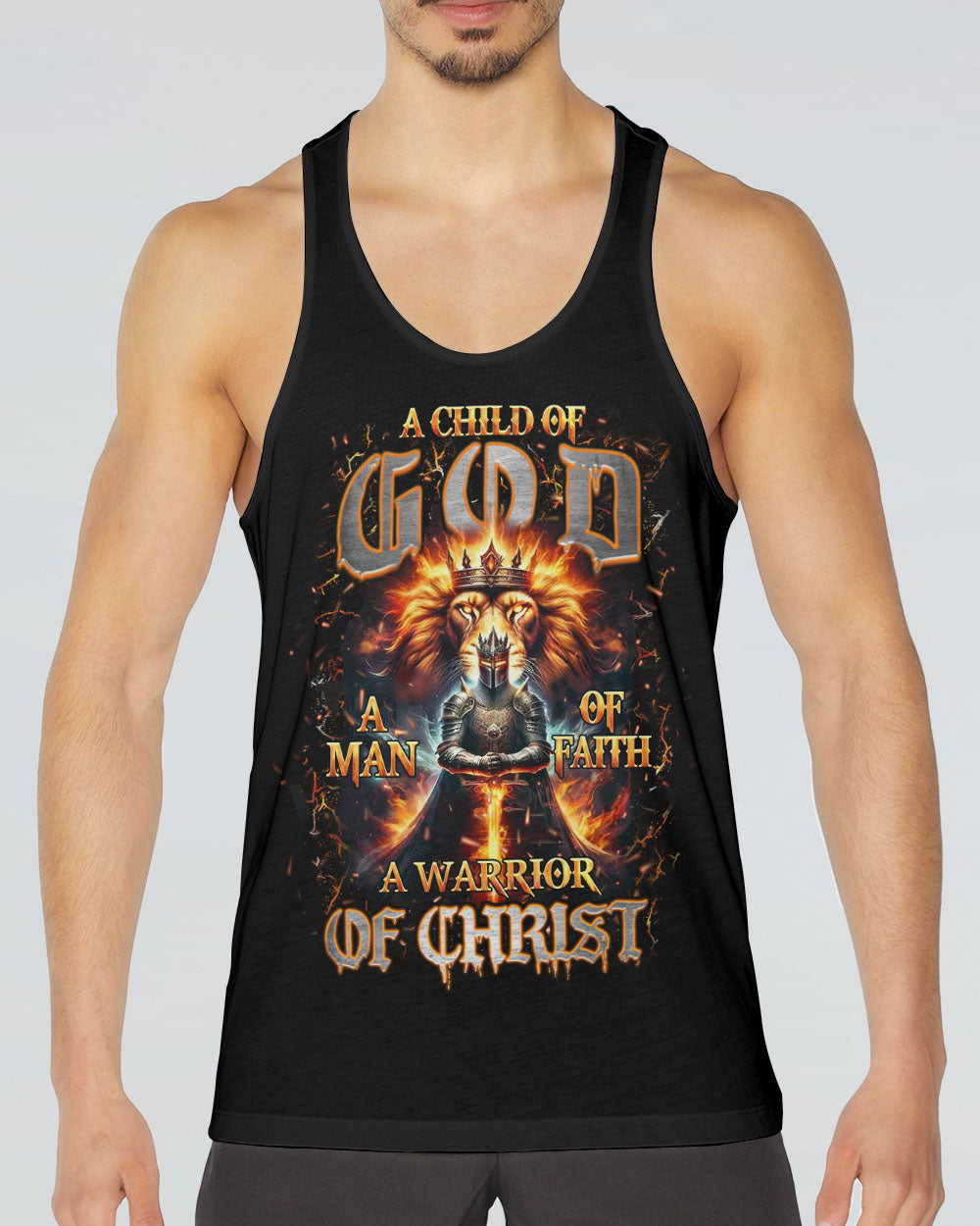 A Warrior Of Christ Men's All Over Print Shirt - Yhhn2308242