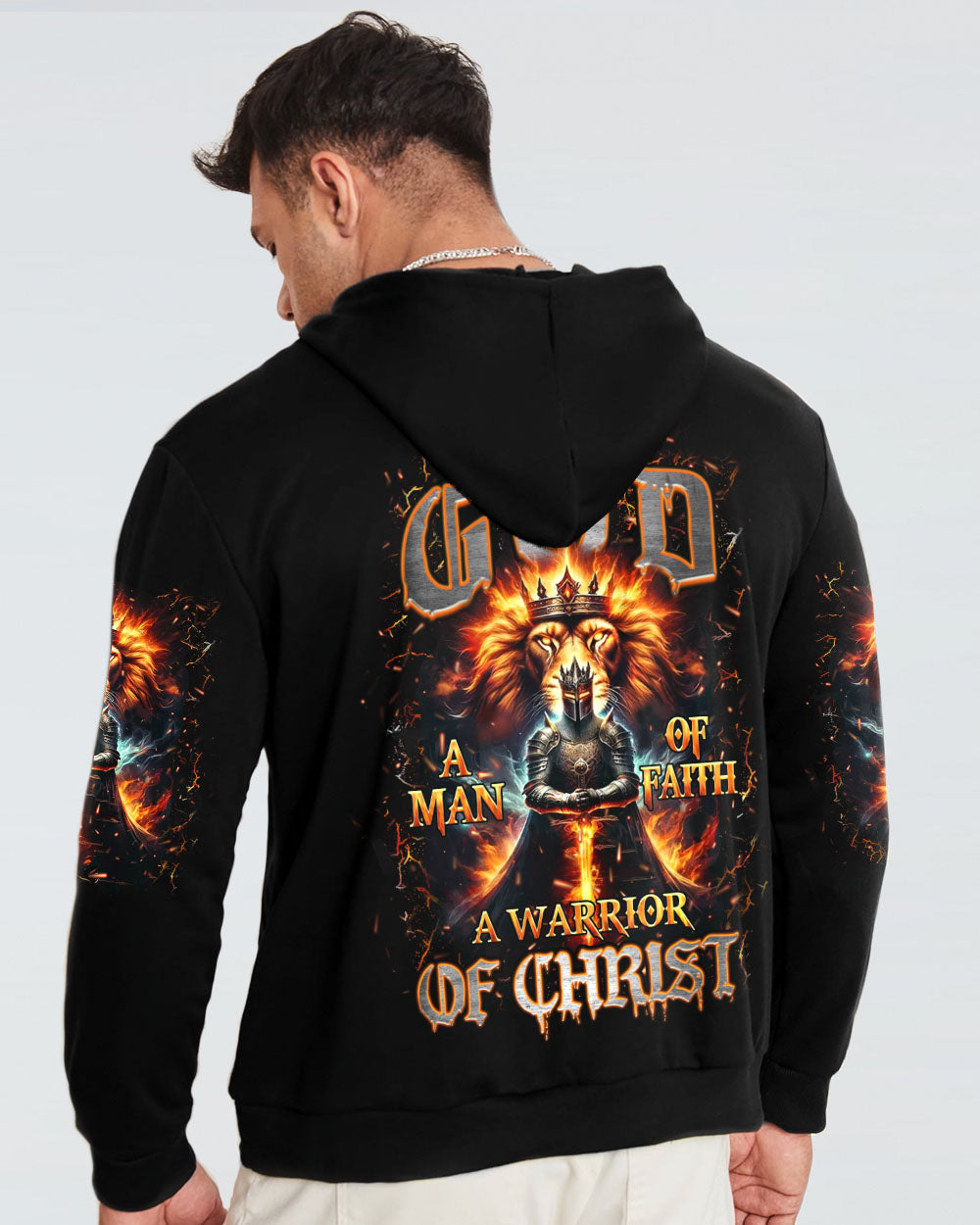 A Warrior Of Christ Men's All Over Print Shirt - Yhhn2308242