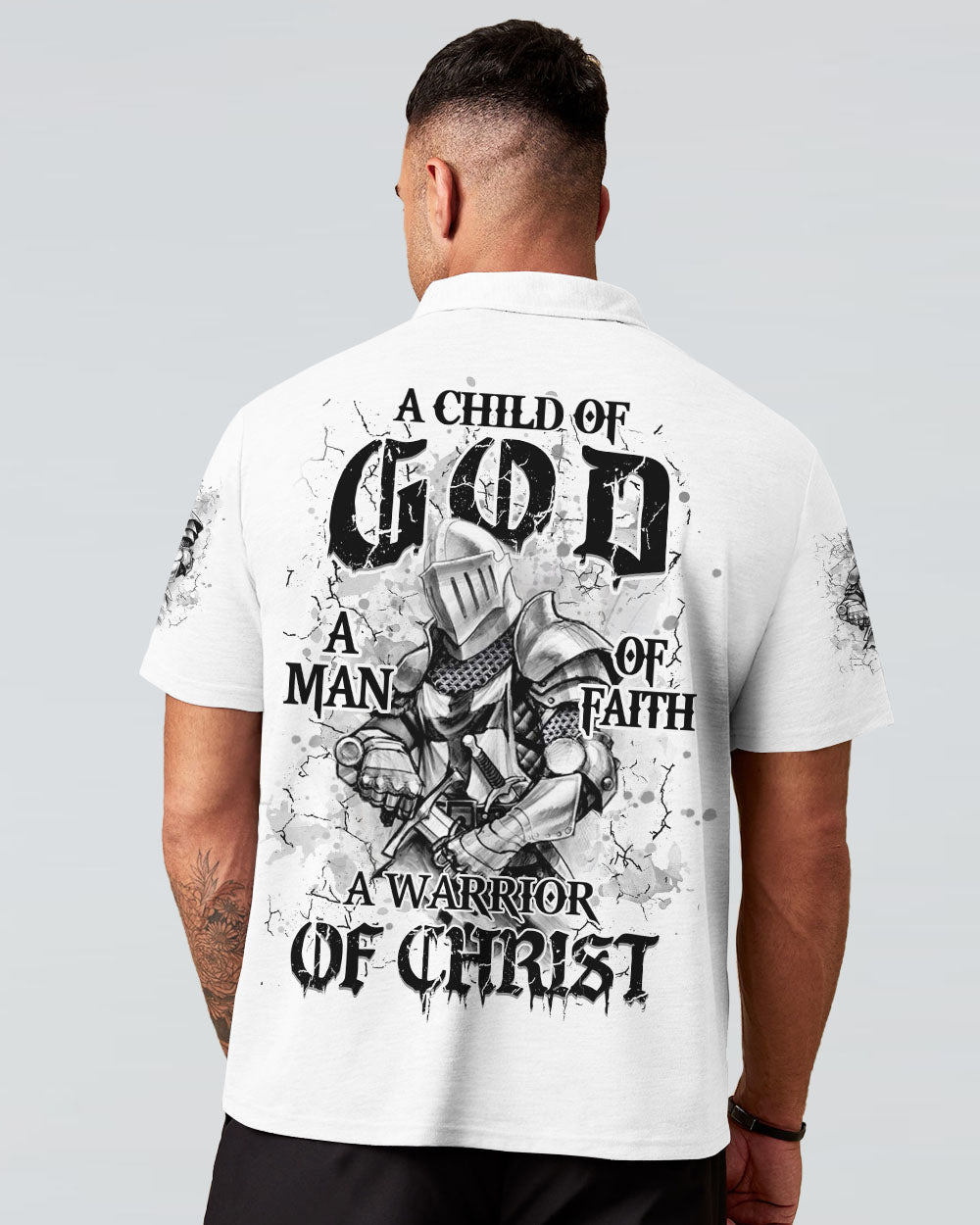 A Warrior Of Christ Men's All Over Print Shirt - Yhhn2507243