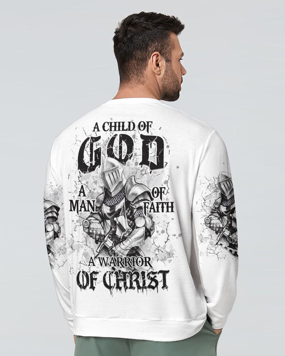 A Warrior Of Christ Men's All Over Print Shirt - Yhhn2507243