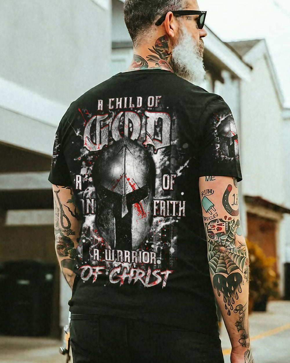 A Warrior Of Christ Men's All Over Print Shirt - Yhhn2511243