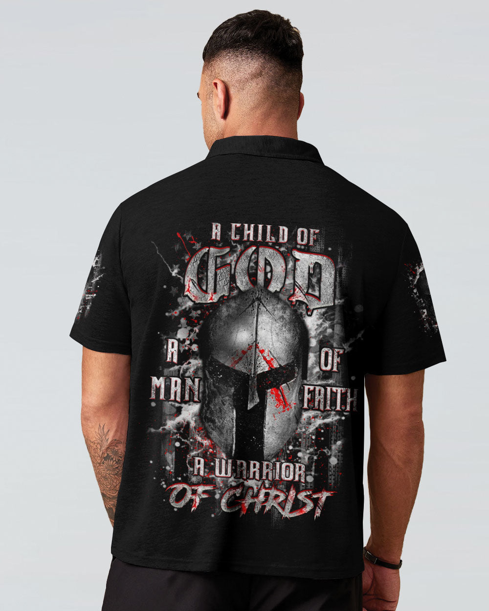 A Warrior Of Christ Men's All Over Print Shirt - Yhhn2511243