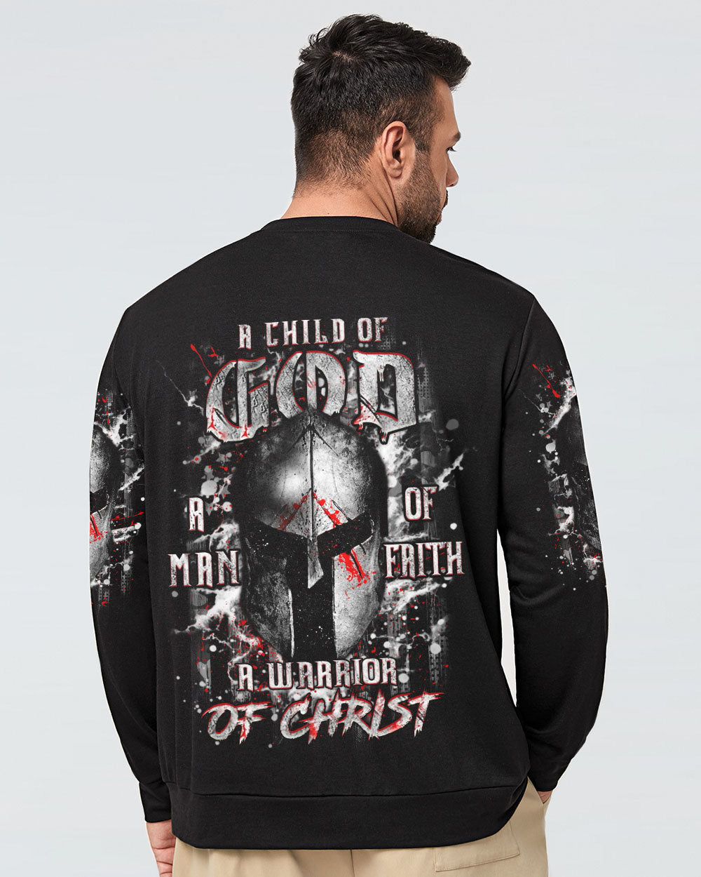 A Warrior Of Christ Men's All Over Print Shirt - Yhhn2511243