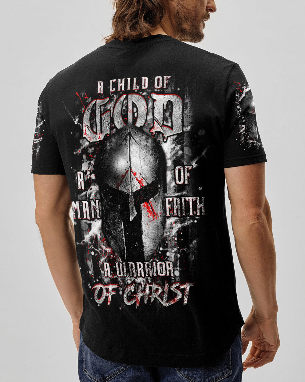 A Warrior Of Christ Men's All Over Print Shirt - Yhhn2511243