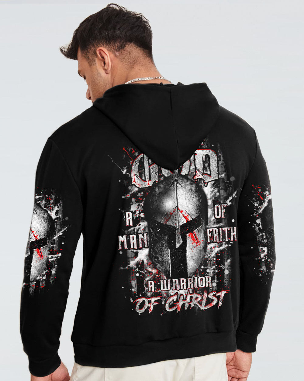 A Warrior Of Christ Men's All Over Print Shirt - Yhhn2511243