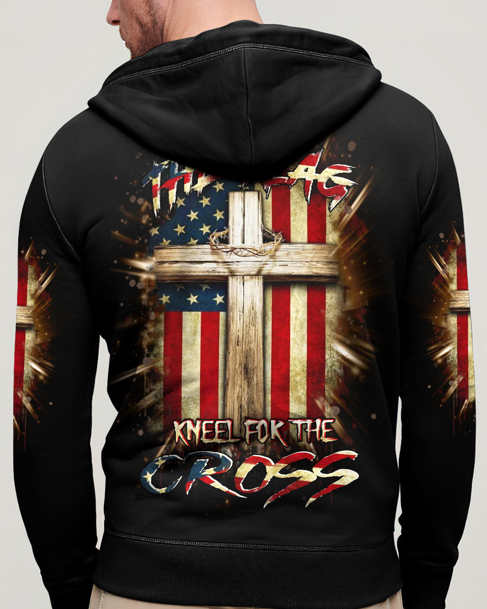 Stand For The Flag Kneel For The Cross Men's All Over Print Shirt - Yhhn2512244