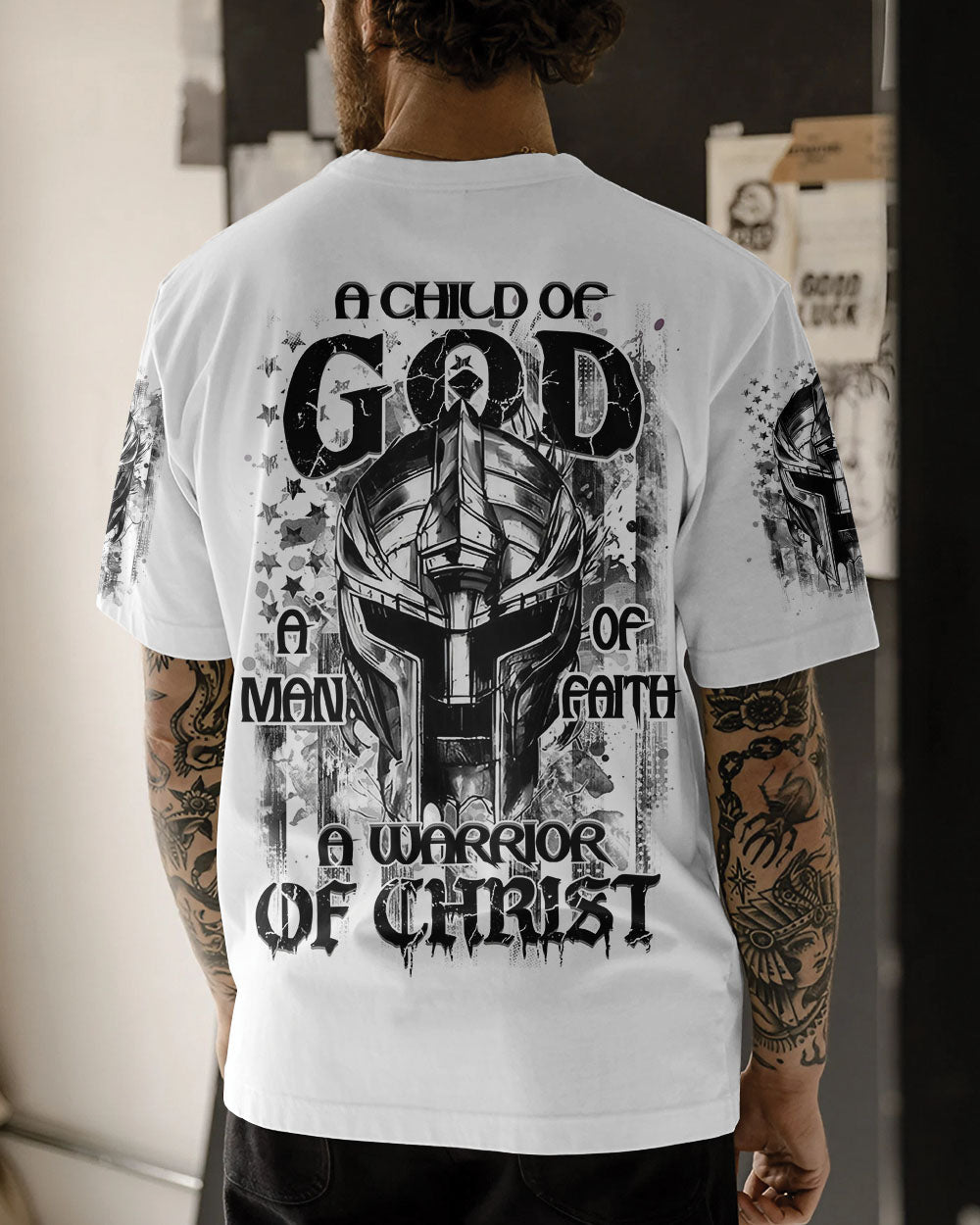 A Warrior Of Christ Men's All Over Print Shirt - Yhhn2611242