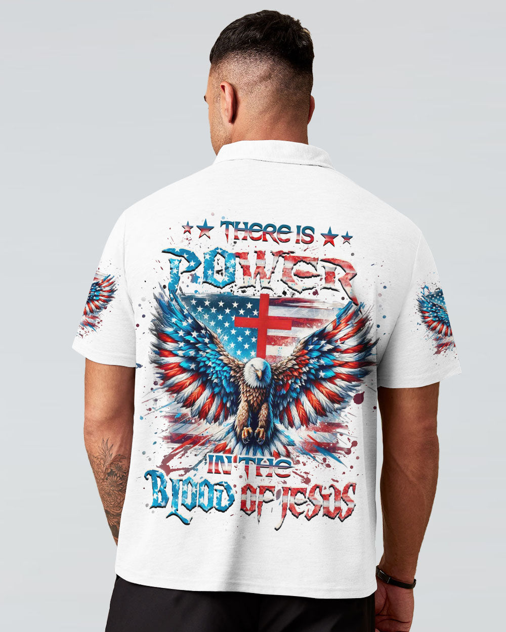 There Is Power In The Blood Of Jesus Men's All Over Print Shirt - Yhhn2709241