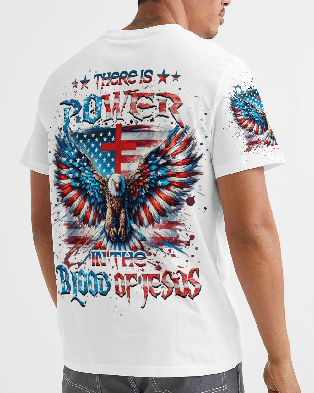 There Is Power In The Blood Of Jesus Men's All Over Print Shirt - Yhhn2709241