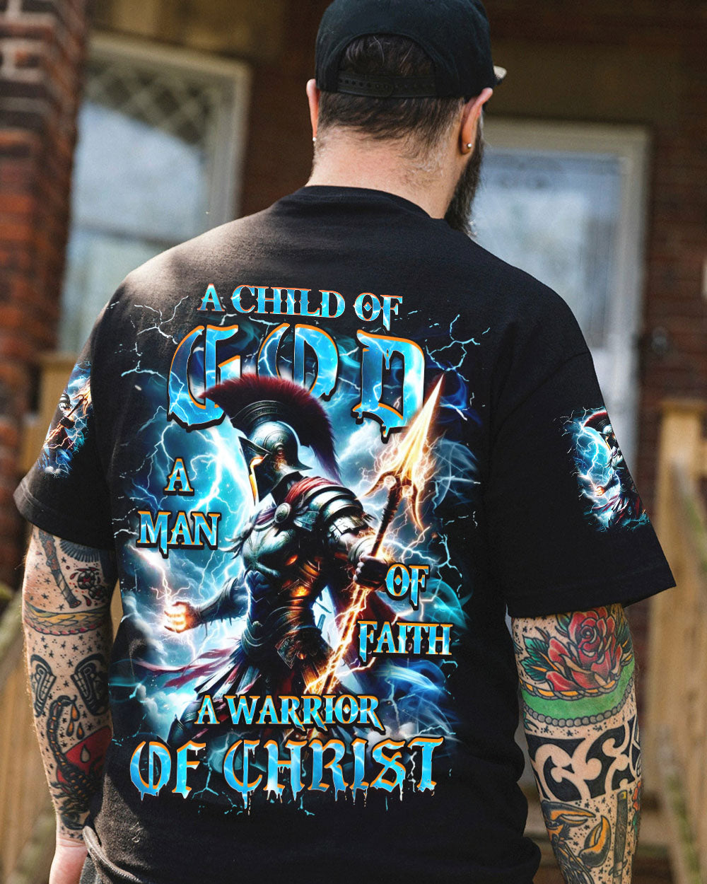 A Warrior Of Christ Men's All Over Print Shirt - Yhhn2911241