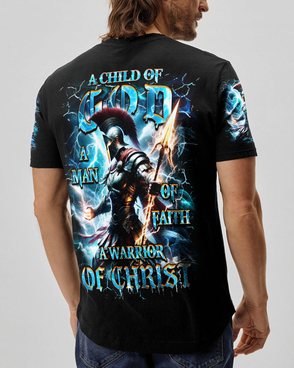 A Warrior Of Christ Men's All Over Print Shirt - Yhhn2911241