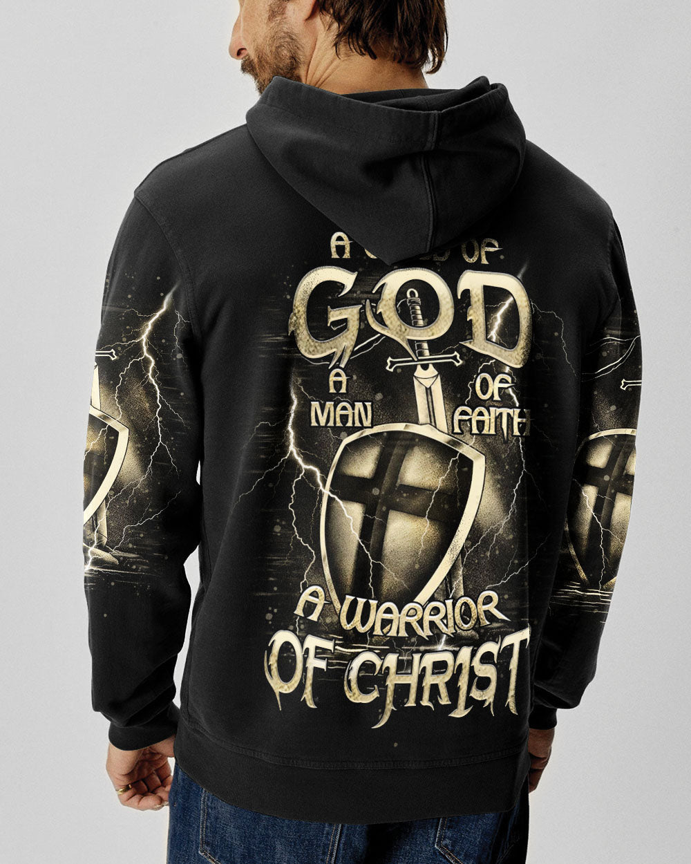 A Warrior Of Christ Men's All Over Print Shirt - Yhhn3009242