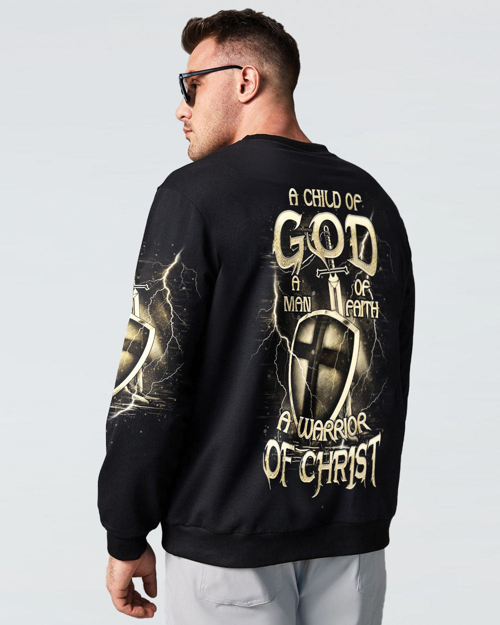 A Warrior Of Christ Men's All Over Print Shirt - Yhhn3009242