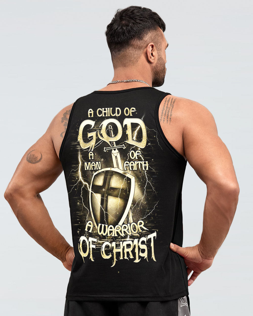 A Warrior Of Christ Men's All Over Print Shirt - Yhhn3009242