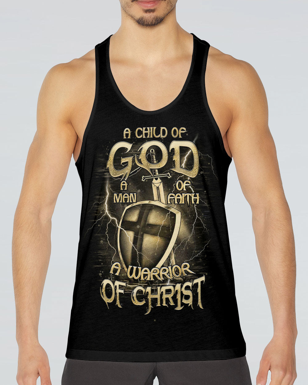 A Warrior Of Christ Men's All Over Print Shirt - Yhhn3009242