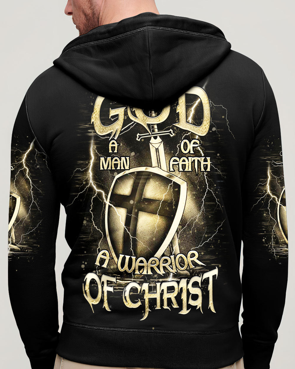 A Warrior Of Christ Men's All Over Print Shirt - Yhhn3009242